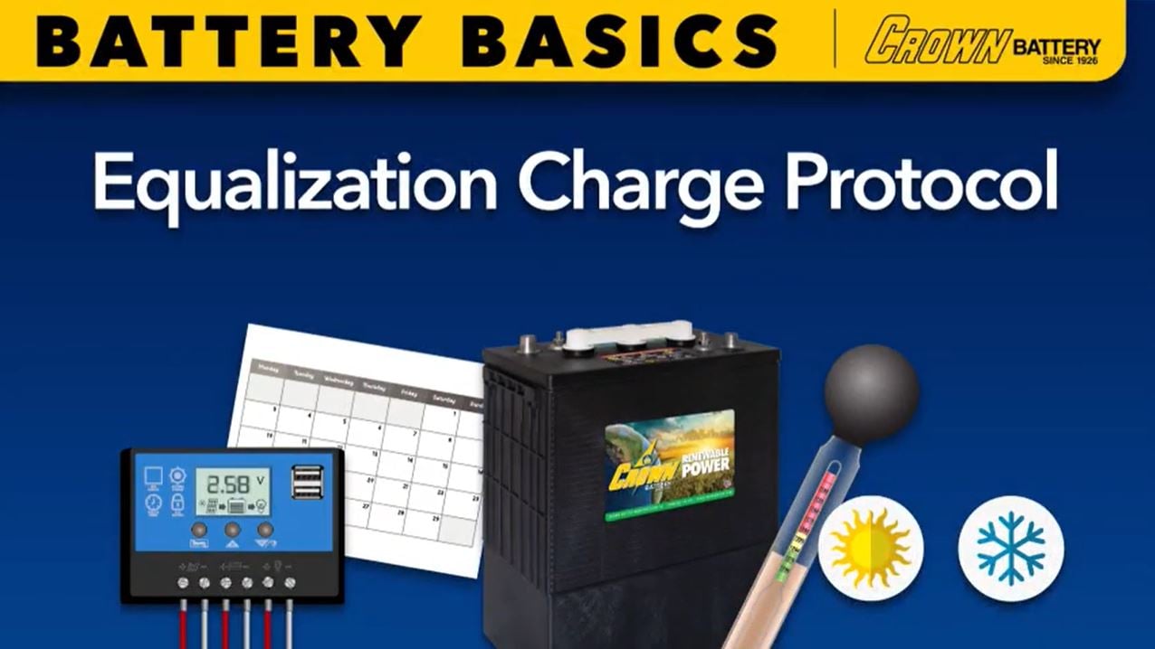 Battery Basics Equalization Charge Protocol